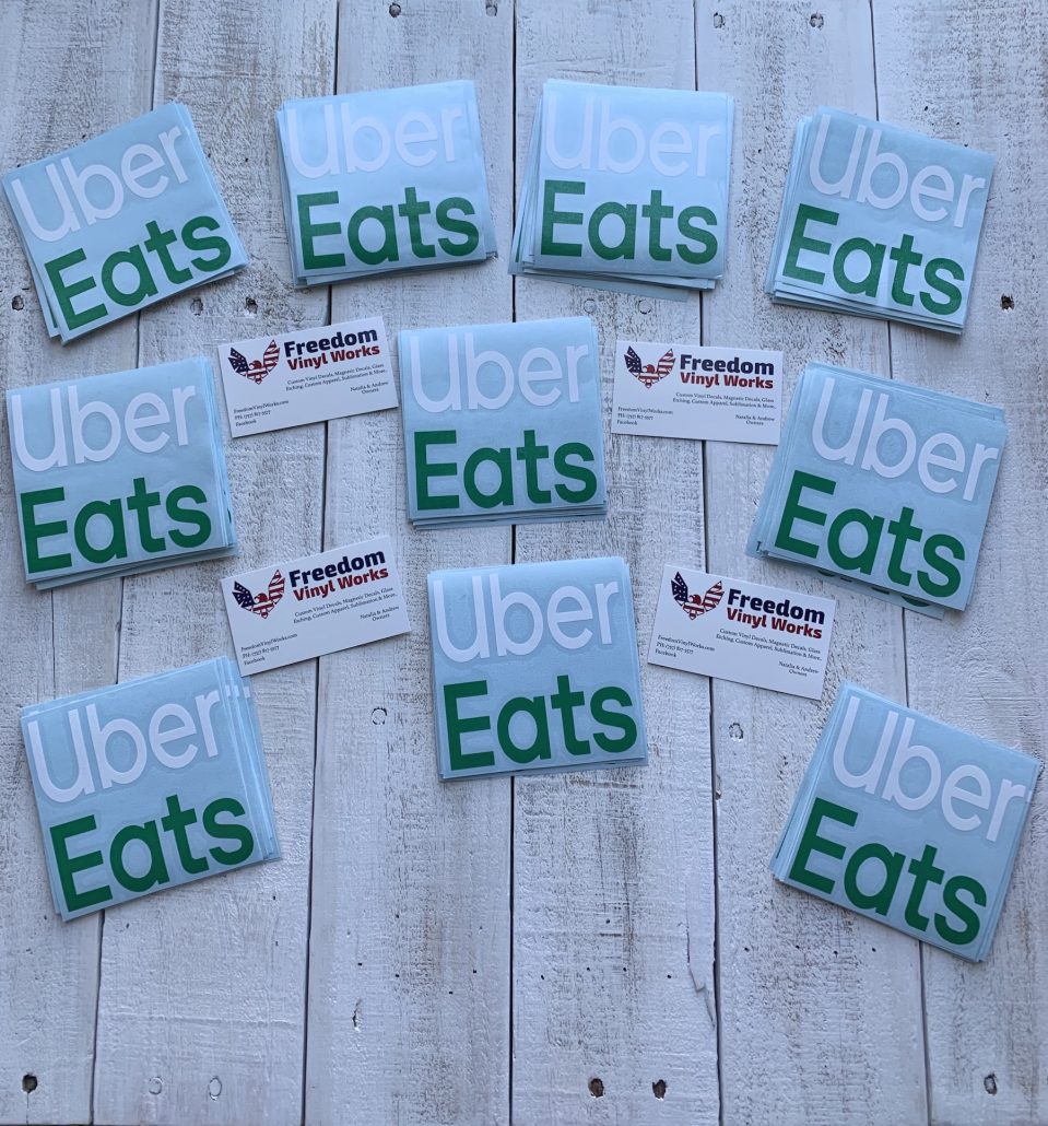Restaurant Delivery Stickers